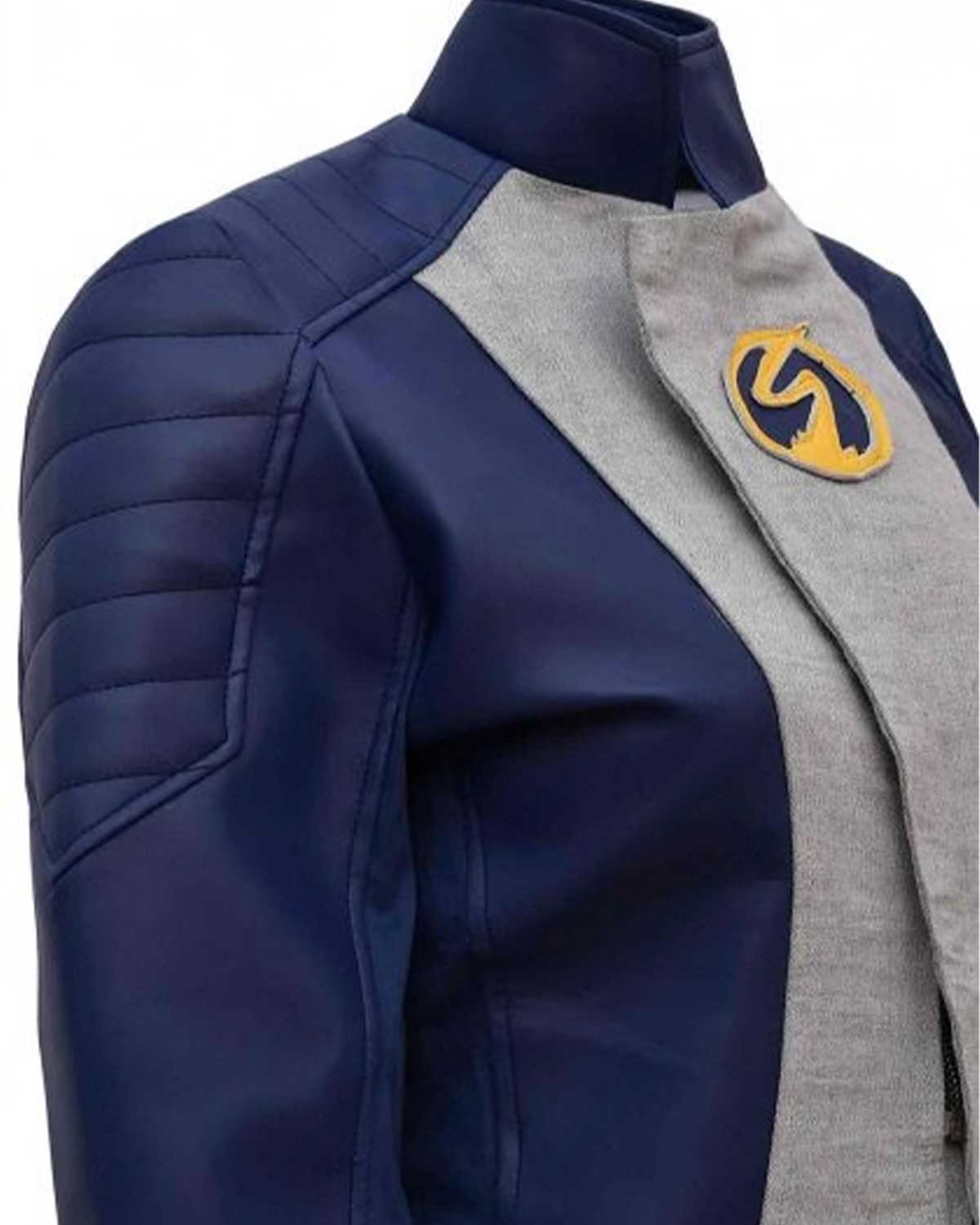 Womens Blue The Flash Nora West Allen Jacket | Elite Jacket