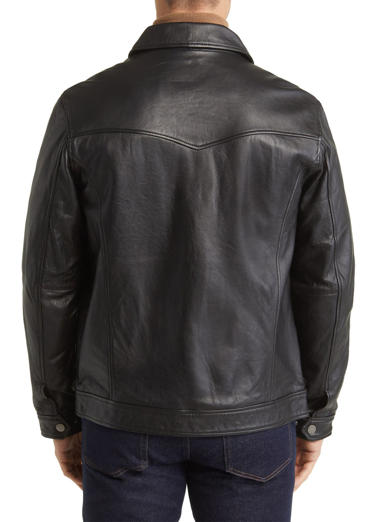 Mens Dark Brown Leather Jacket | Shop Now!