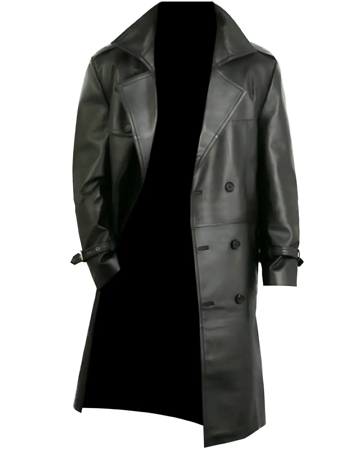 Jon Bernthal Frank Castle Punisher Black Coat Elite Jacket