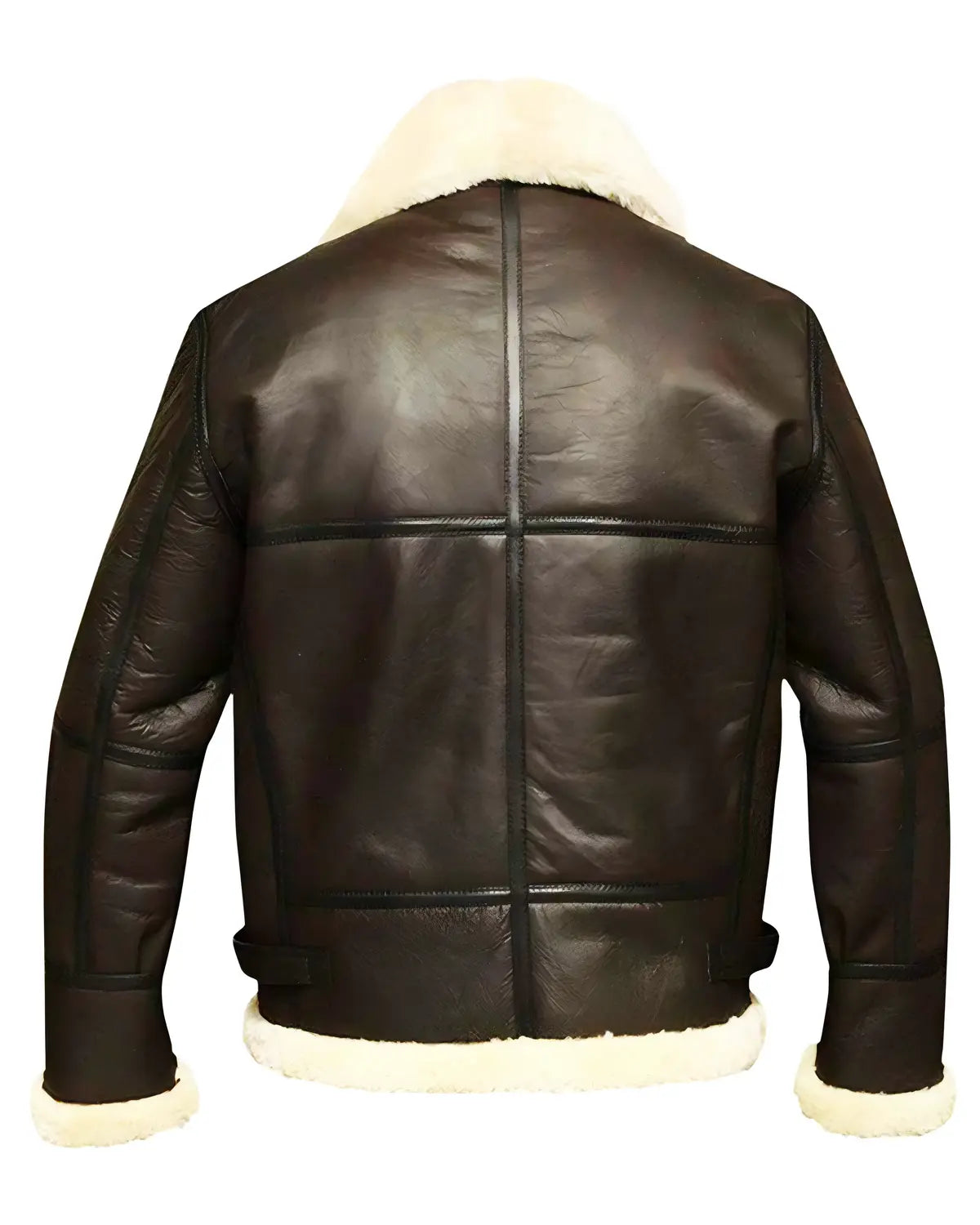 Mens B3 Bomber Aviator Shearling Leather Jacket | Elite Jacket