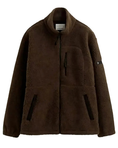 All Of Us Are Dead Park Solomon Brown Fur Jacket