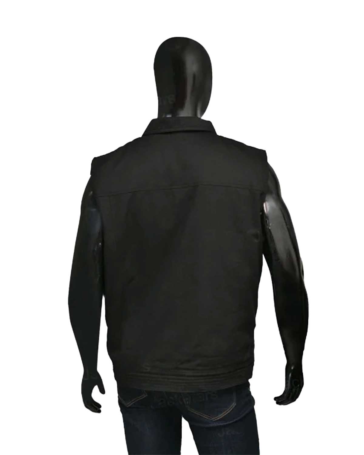 Mens Zombie 2 Bonzo Halloween Leather Vest | Elite Jacket