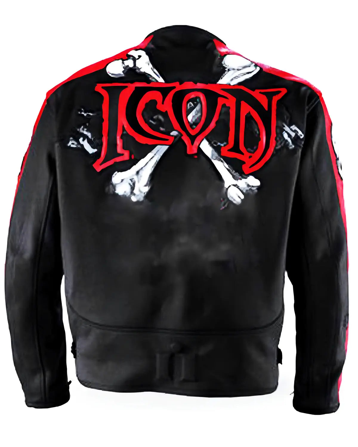 Mens Motorhead Icon Skull Black Biker Jacket | Elite Jacket