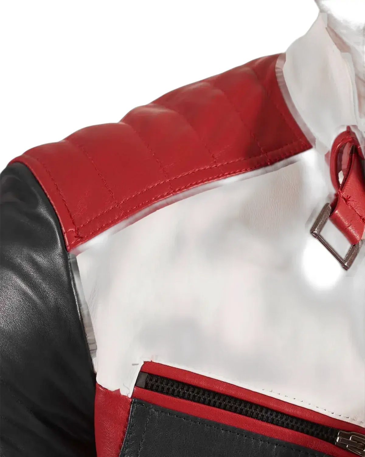 Mens Multi Color Biker Leather Jacket | Elite Jacket