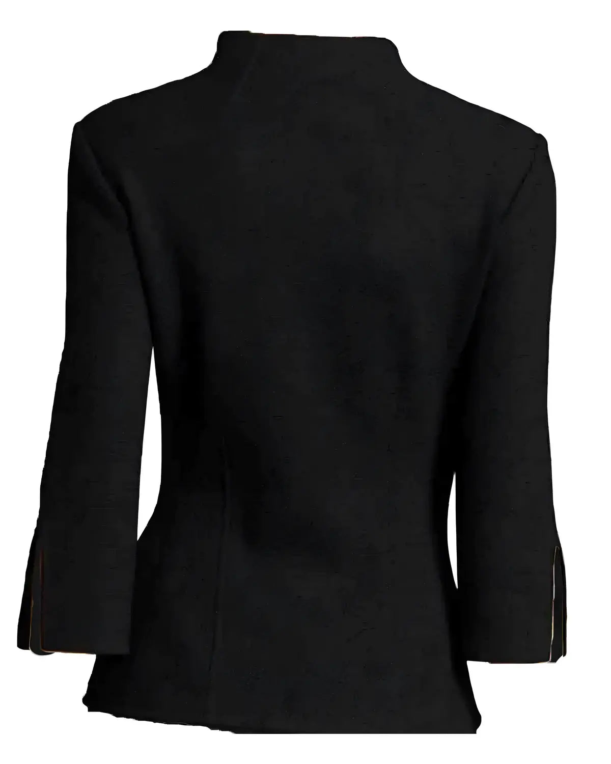 Mens Yellowstone S04 Beth Dutton Black Notch Neck Jacket