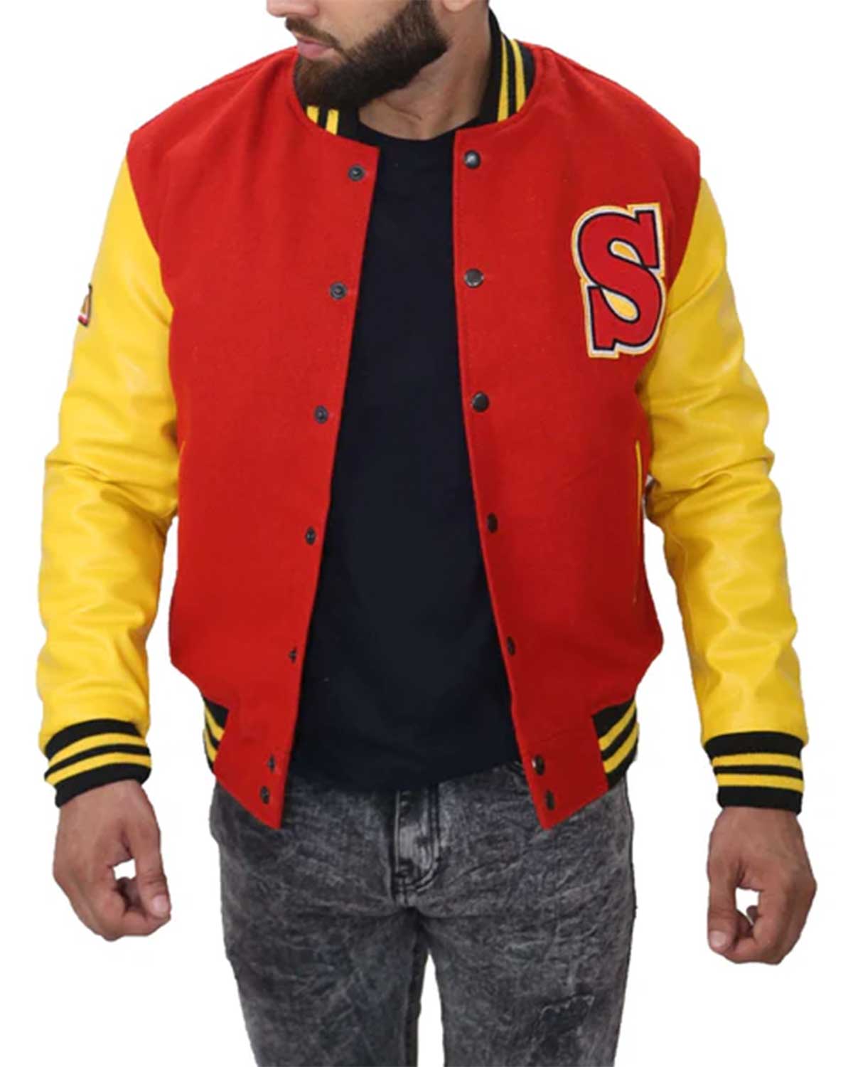 Mens Crows Smallville Tom Welling Varsity Jacket | Elite Jacket