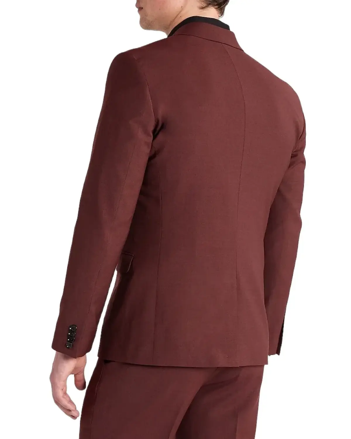 Mens Iconic Maroon Tuxedo Suit | Elite Jacket