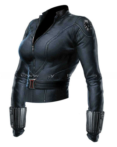 Elite Avengers Age Of Ultron Black Widow Halloween Jacket