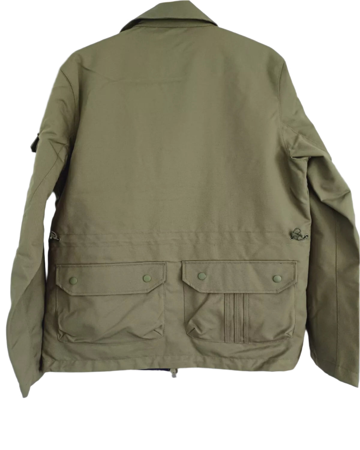 Military Addidas Sherpa Fleece Jacket Back