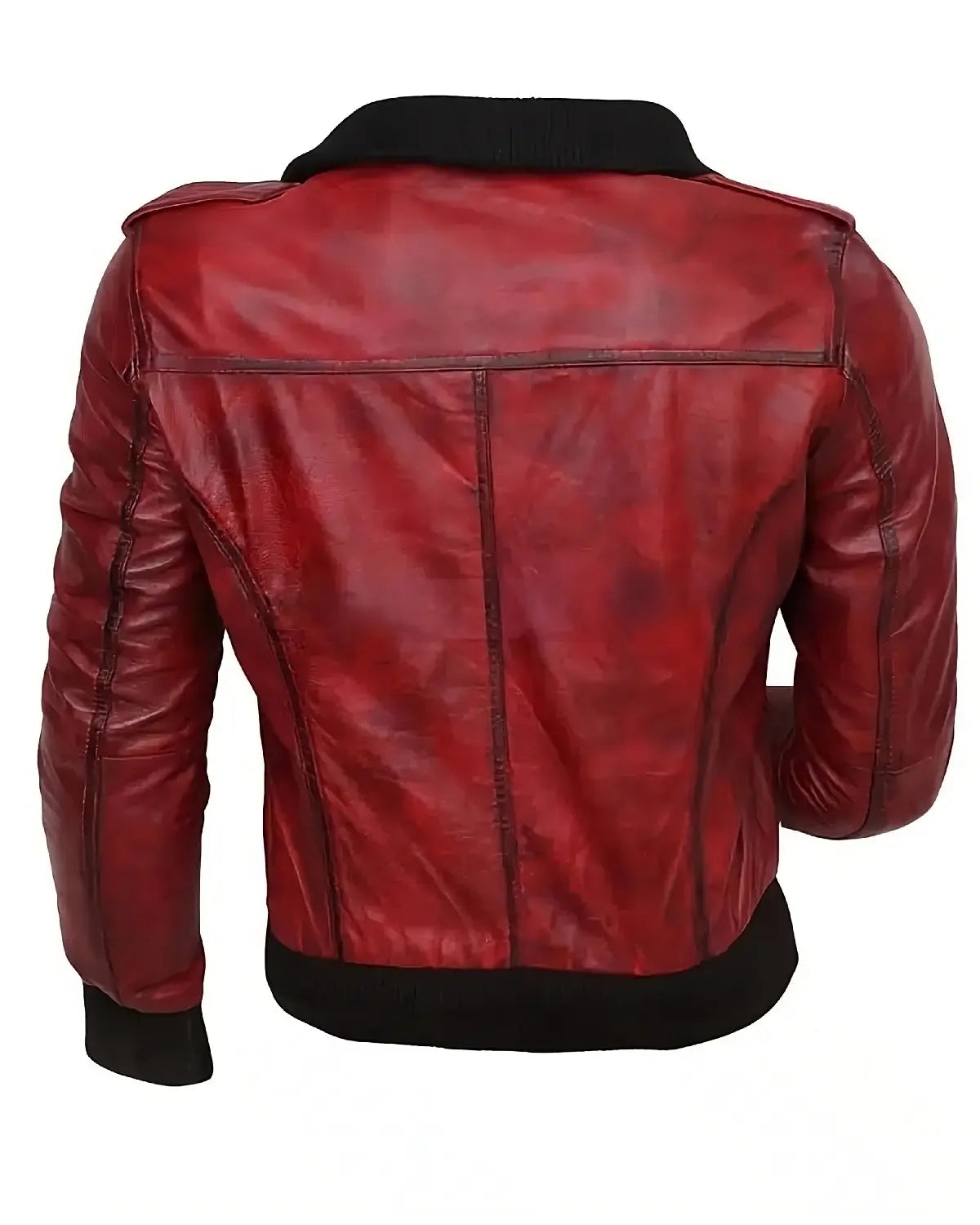 Elite_Designer_Waxed_Women_Motorbike_Leather_Jacket_back