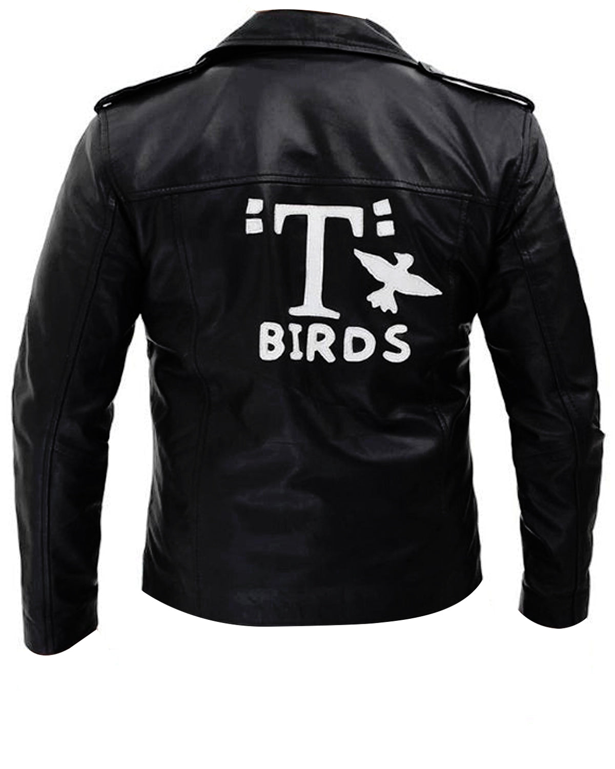 Grease T-Birds John Travolta Leather Jacket | Elite Jacket Back