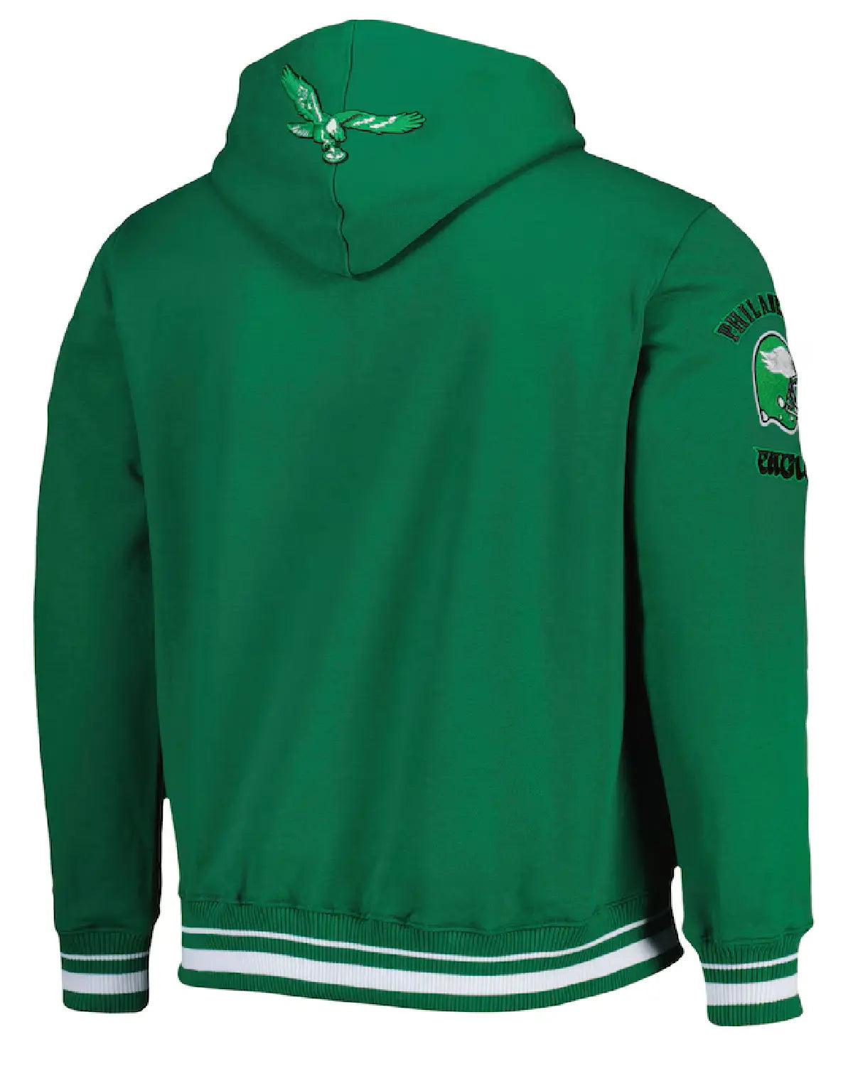 Philadelphia Eagles Pro Standard Pullover Fleece Hoodie Back