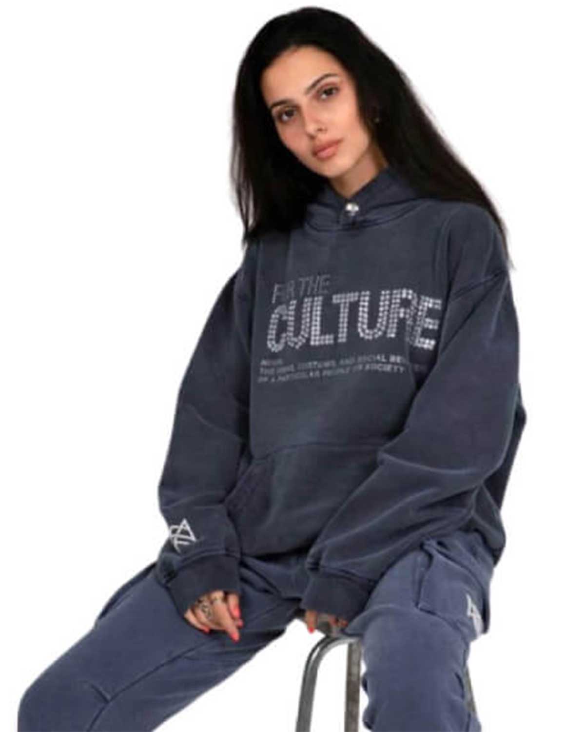 Elite For The Culture Crystal Hoodie