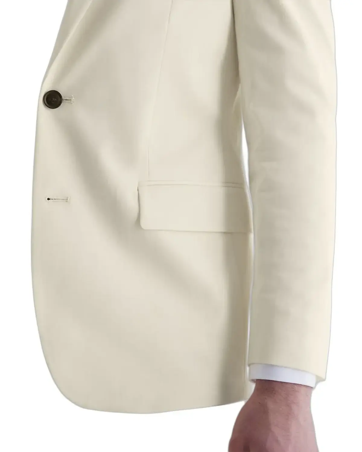 Mens Bright Off White Tuxedo Suit 