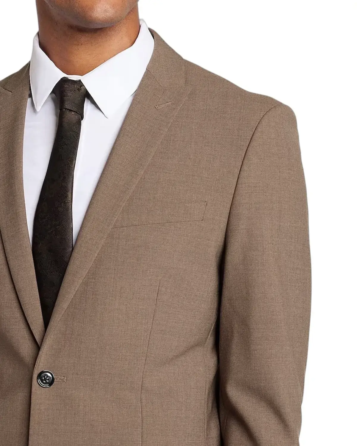 Vintage Brown Tuxedo Suit For Men | Elite Jacket