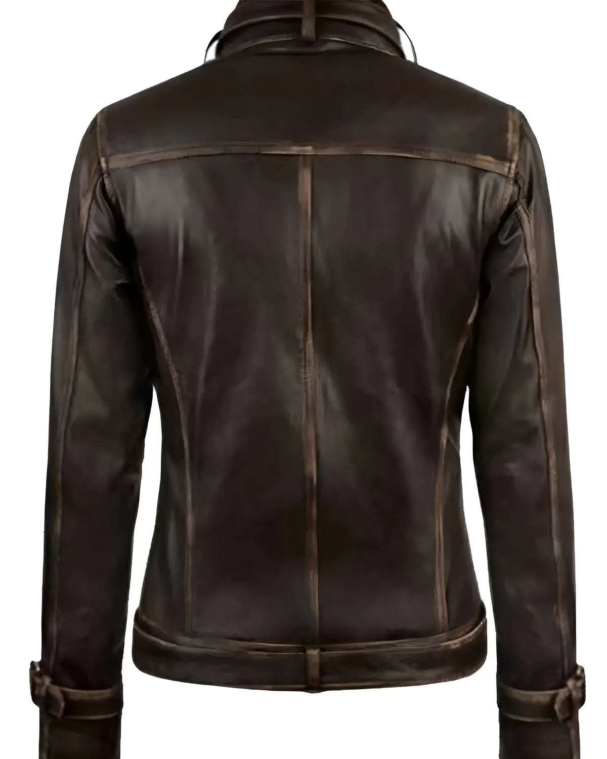 Scarlett Johansson The Winter Soldier Brown Leather Jacket 