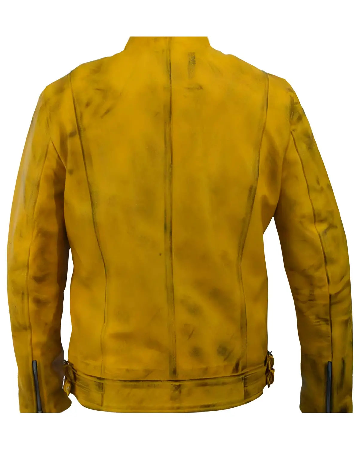 Dirk Gently Holistic Yellow Leather Jacket