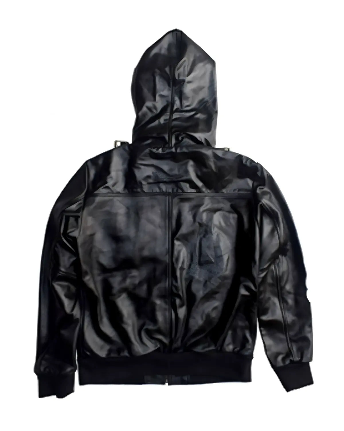 Cyberpunk Ninja Ghostrunner Black Hooded Jacket