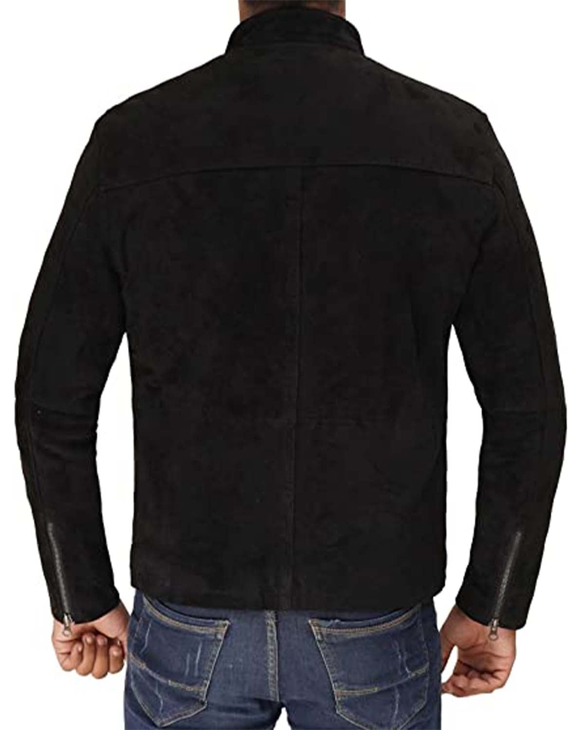 Mission Impossible 6 Tom Cruise Leather Jeans Jacket For Mens