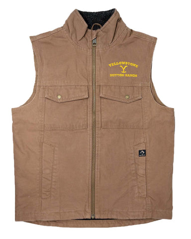Yellowstone Dutton Ranch Logo Cloth Men's Vest