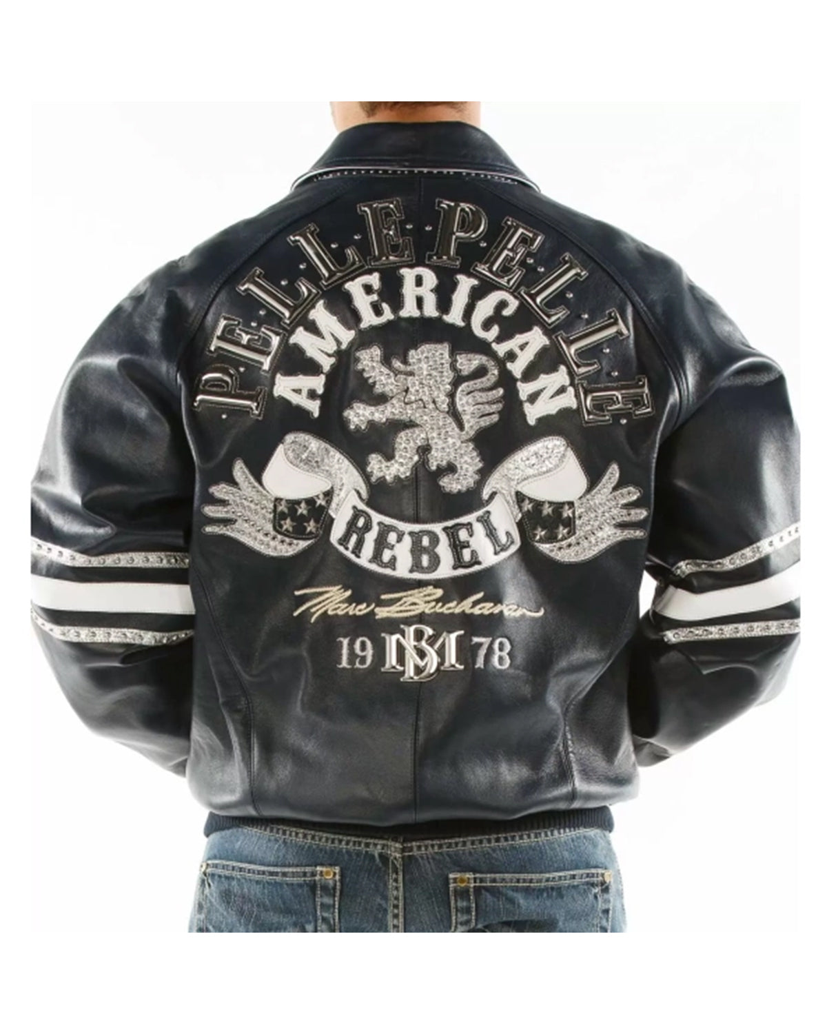 Mens Pelle Pelle Rebel Black Leather Jackets | Elite Jacket