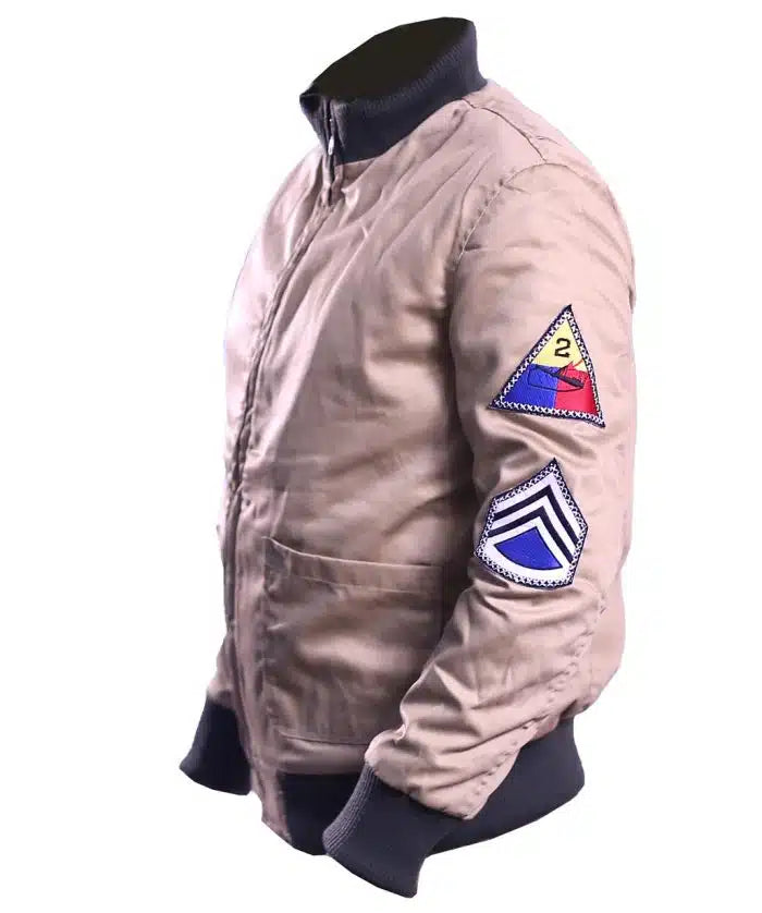 Elite Brad Pitt Fury Wardaddy WW2 Military Jacket