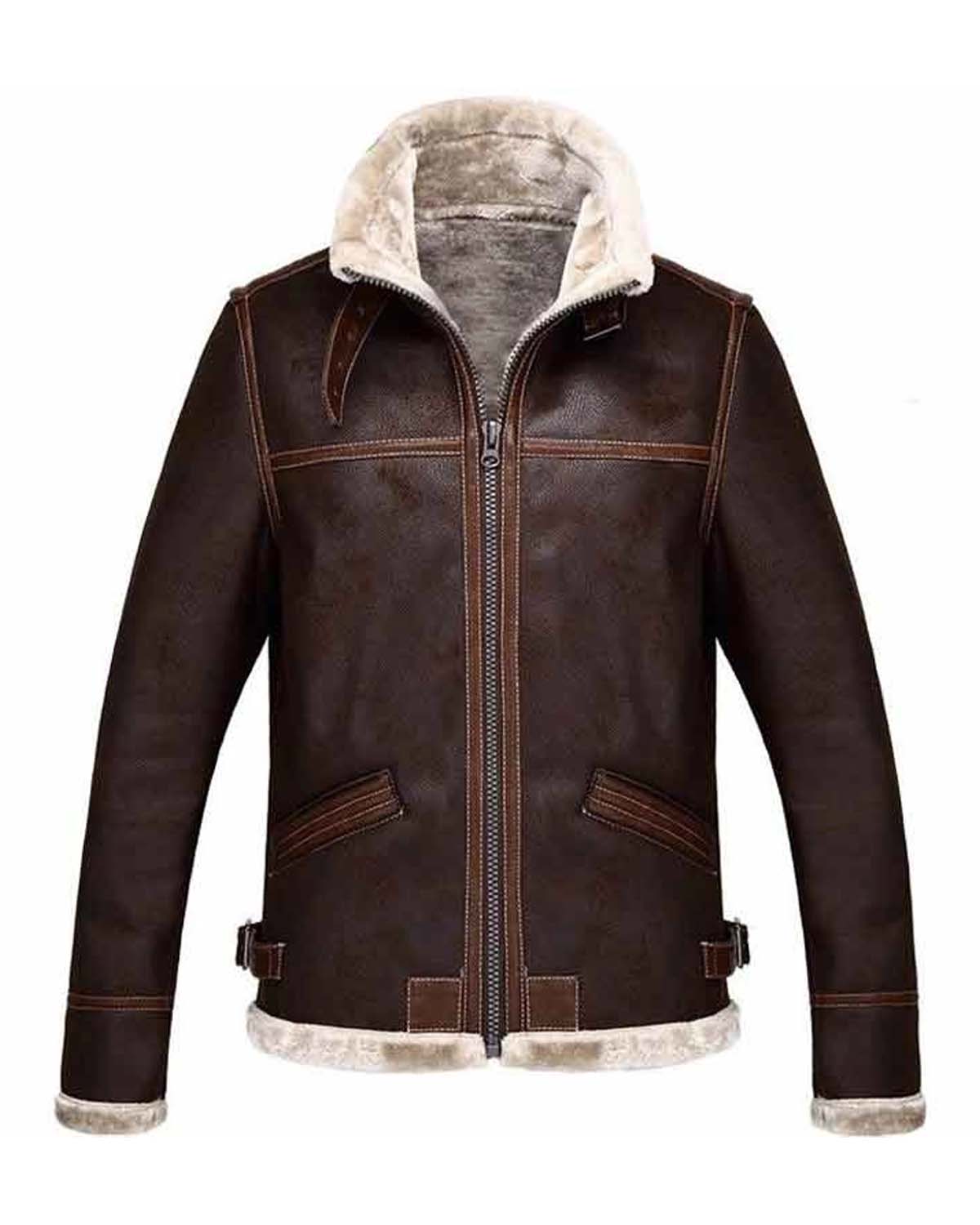 Elite Resident Evil Shearling Leather Jacket