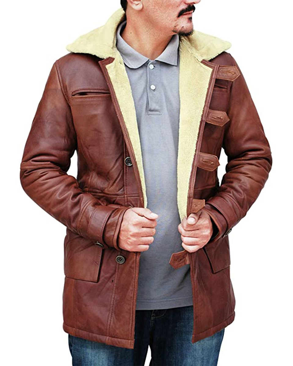 Tom Hardy Brown Long Bane Coat | Elite Jacket