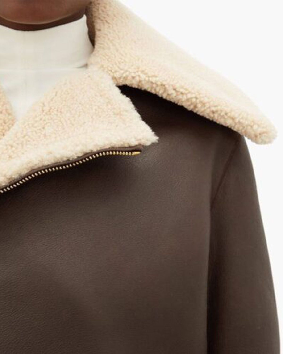 Women's Chocolate Brown Sheepskin Leather Jacket | Elite Jacket