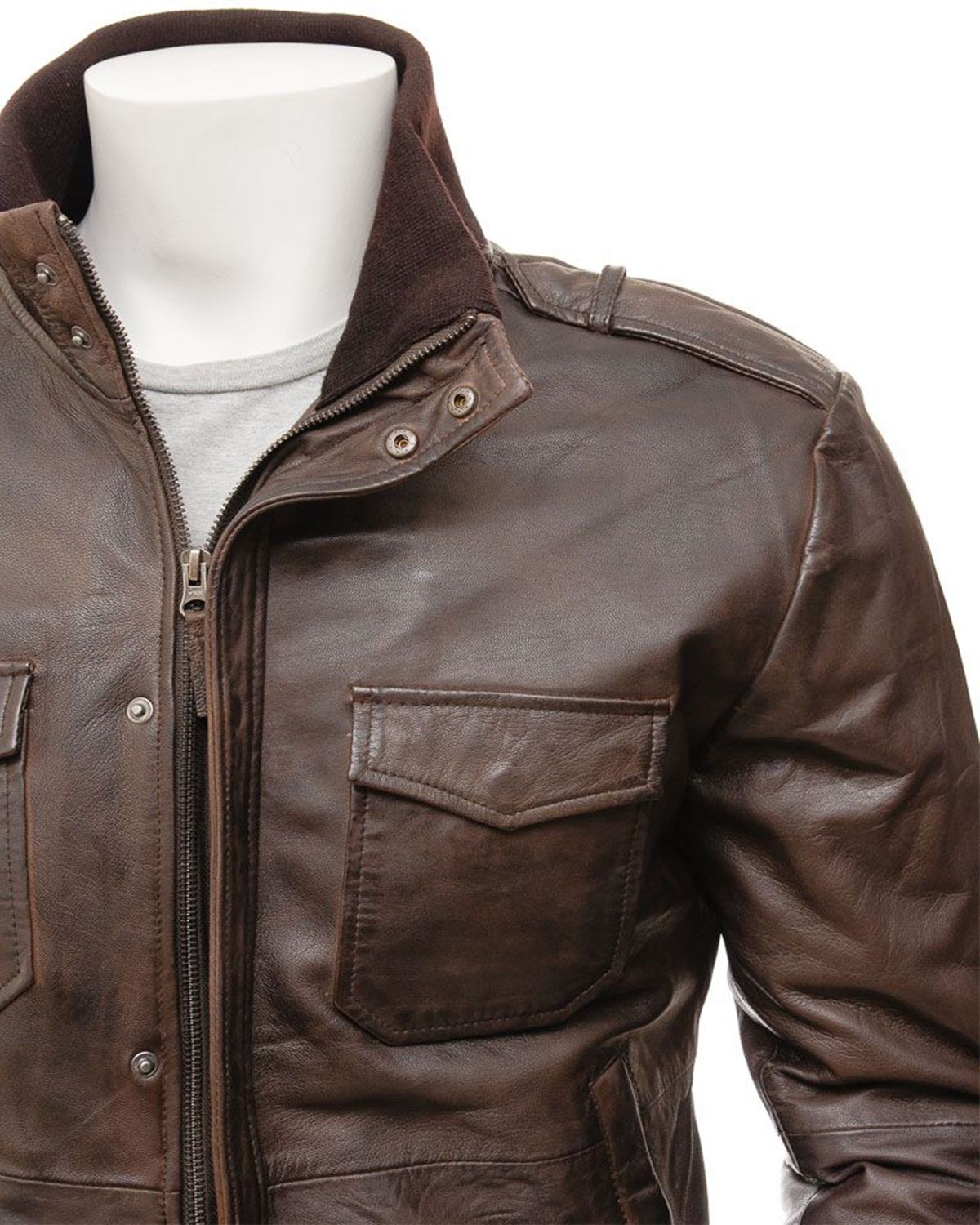 Epaulettes Shoulder Stylish Jacket For Men | Elite Jacket