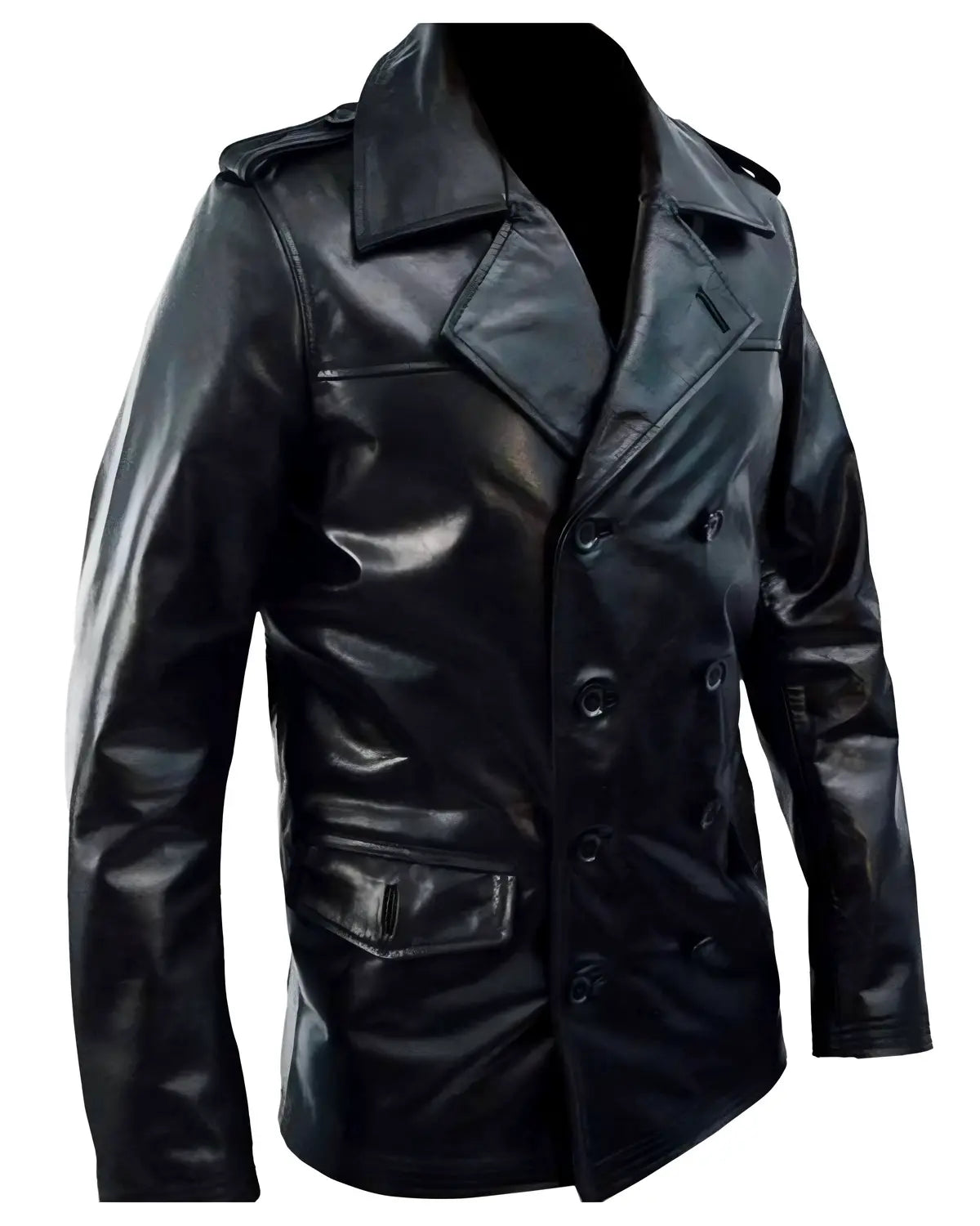 Mens Chris Blood Ties Clive Owen Leather Jacket | Elite Jacket