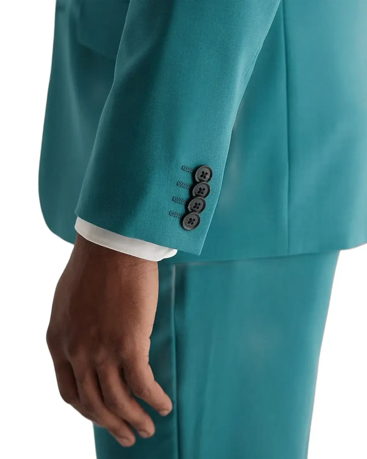 Mens Classy Teal Color Tuxedo Suit | Premium Collection