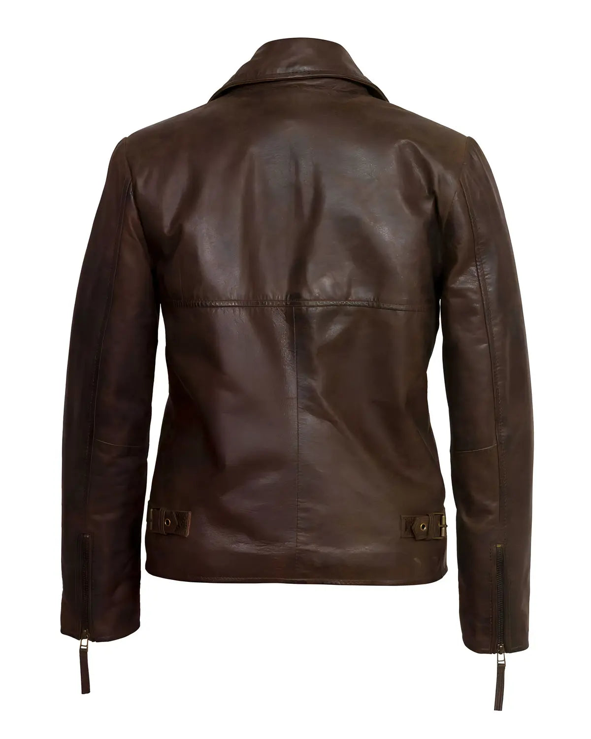 Womens Brown Leather Flying Jacket | Elite Jacket