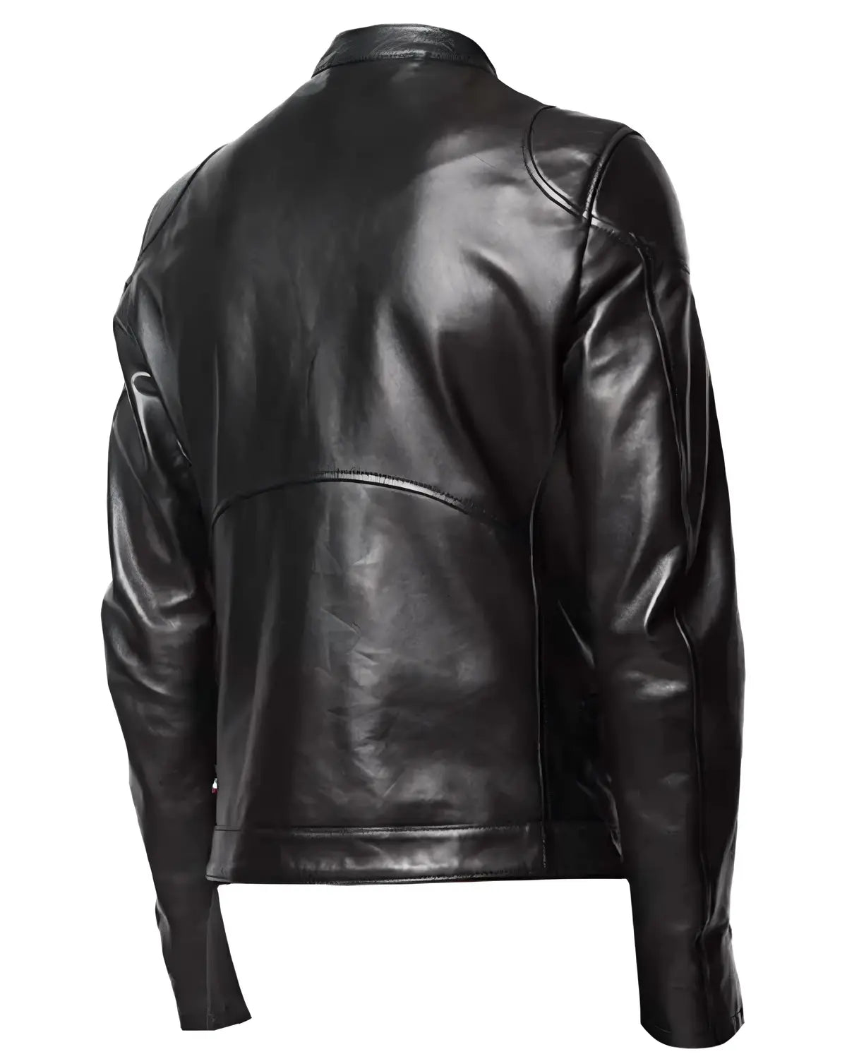 Mens Black Moto Leather Jacket | Elite Jacket