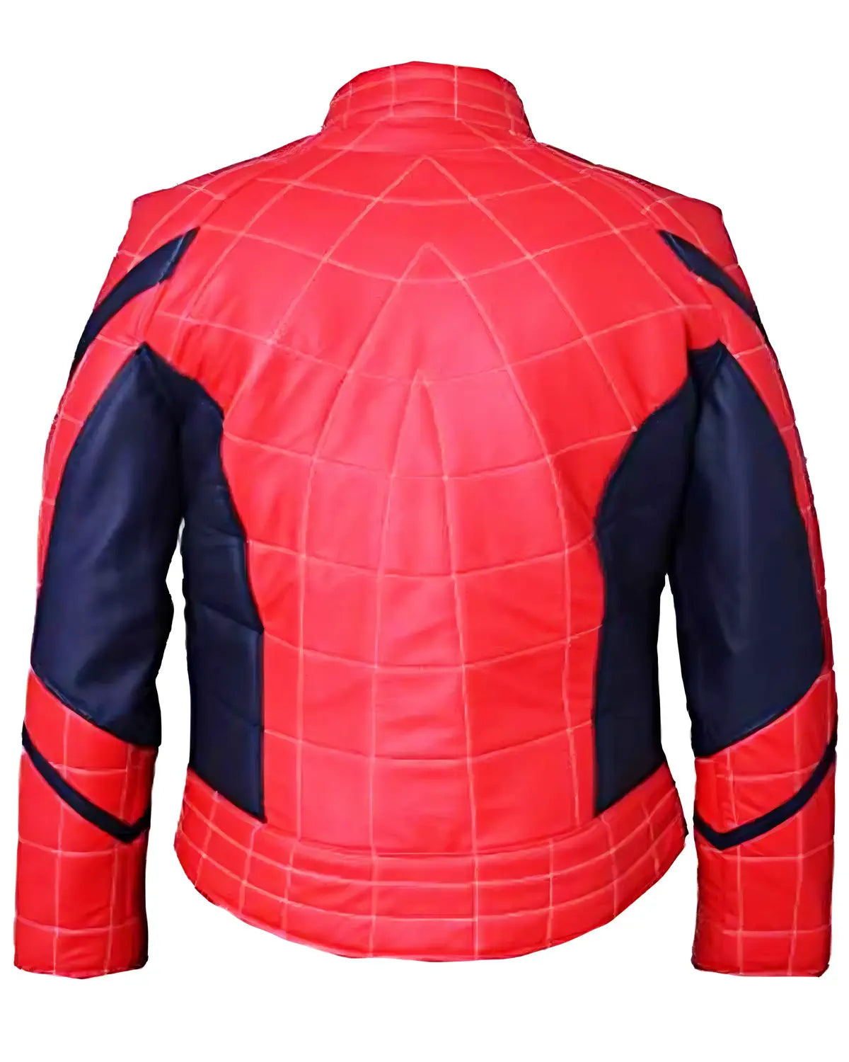 Mens Spiderman Tom Holland Leather Jacket | Elite Jacket