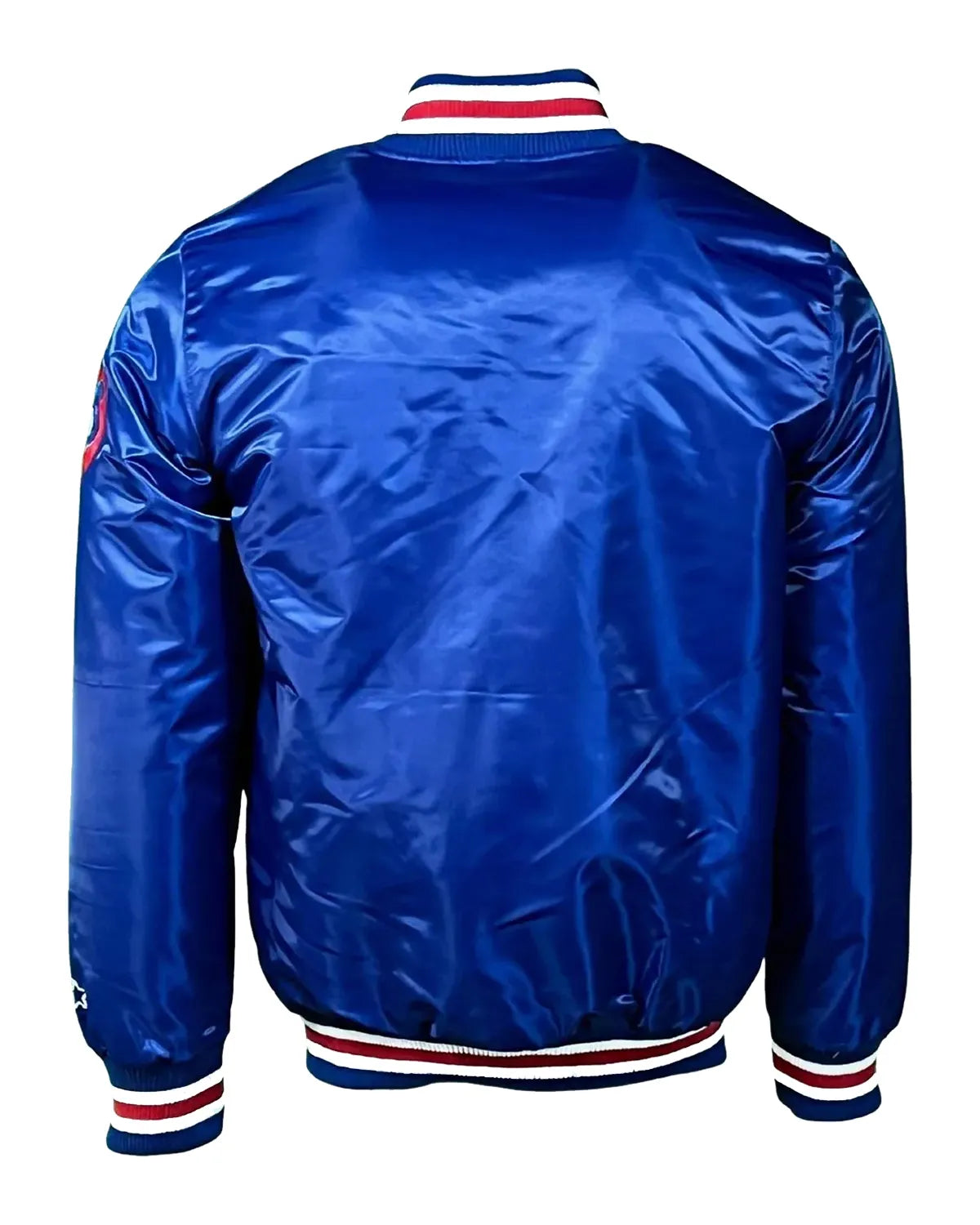 Chicago Cubs Varsity Satin Baseball Jacket - Main product image