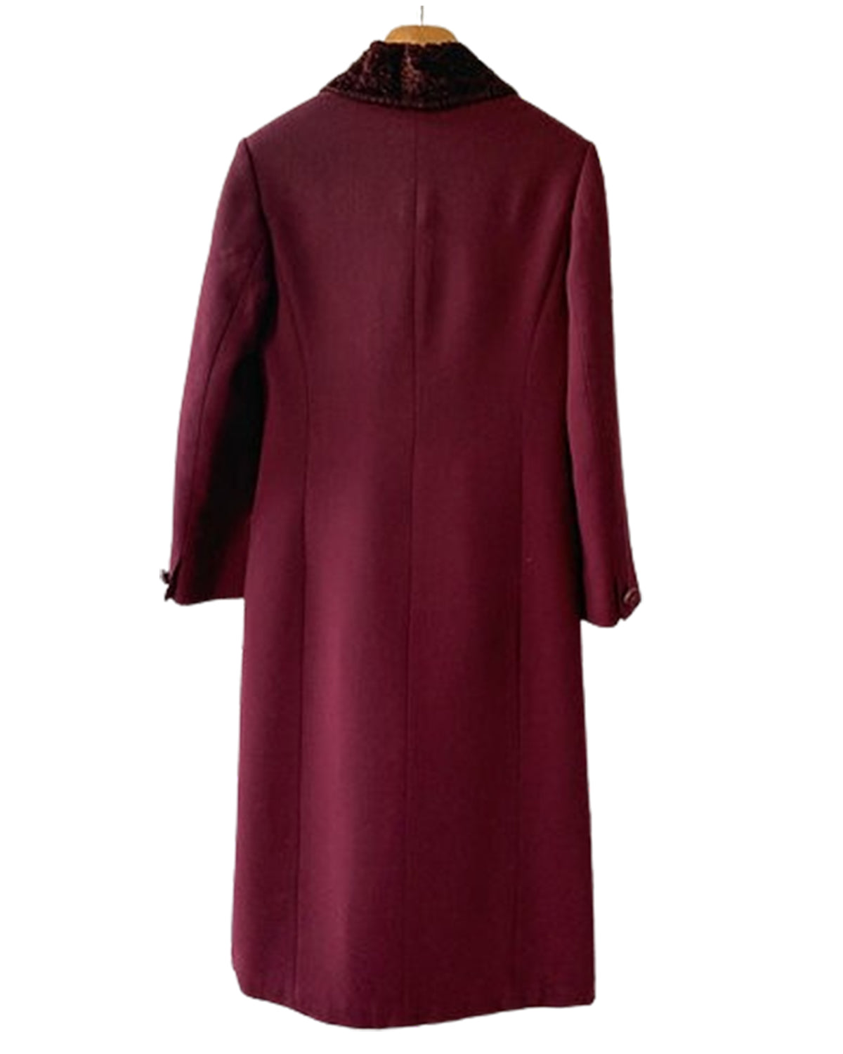The Marvelous Mrs Maisel Season 04 Rachel Brosnahan Maroon Coat - Main product image