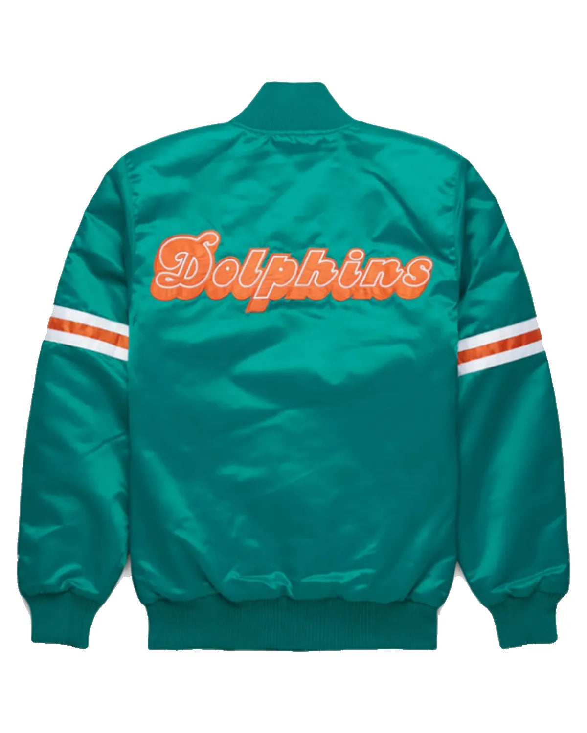 Miami Dolphins Teal Green Bomber Jacket - Main product image