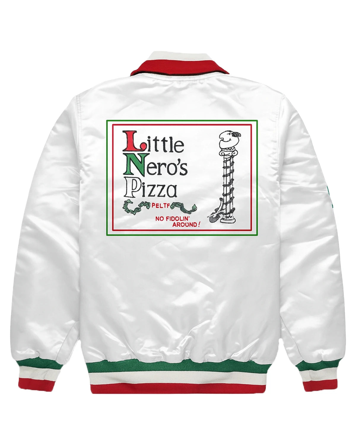 Pizza Boy Home Alone White Bomber Jacket - Main product image