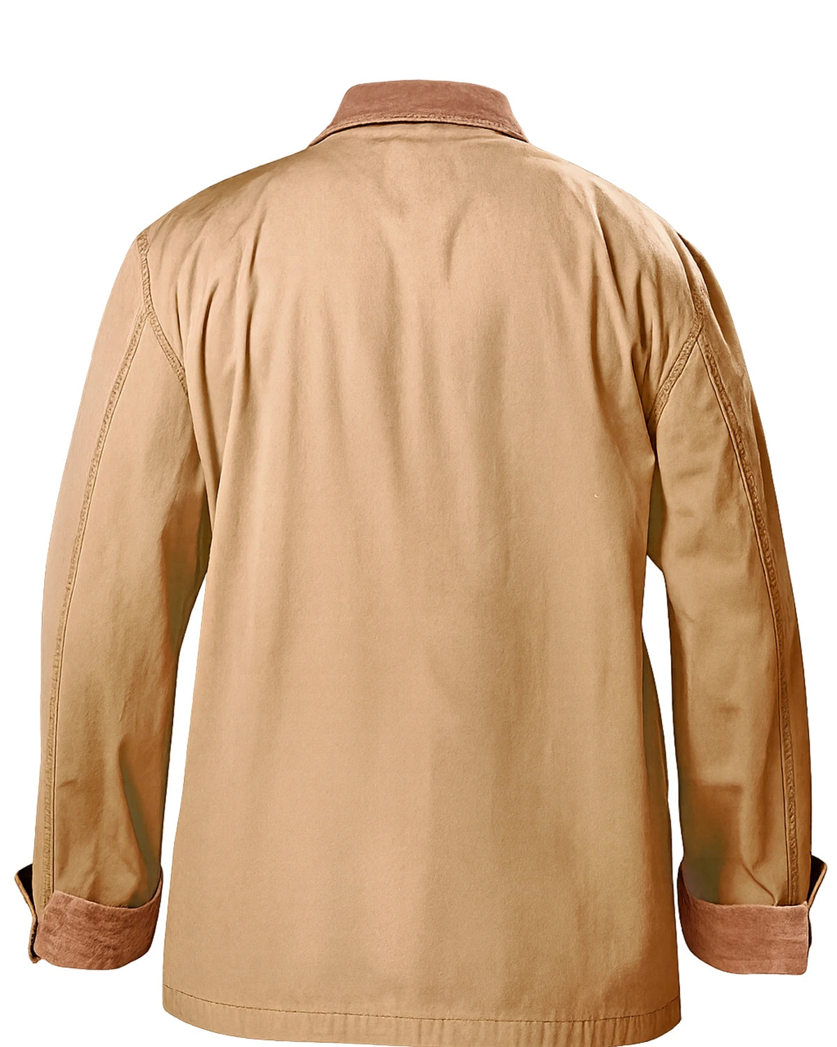 John Wayne The Cowboys Cotton Coat back brown.webp