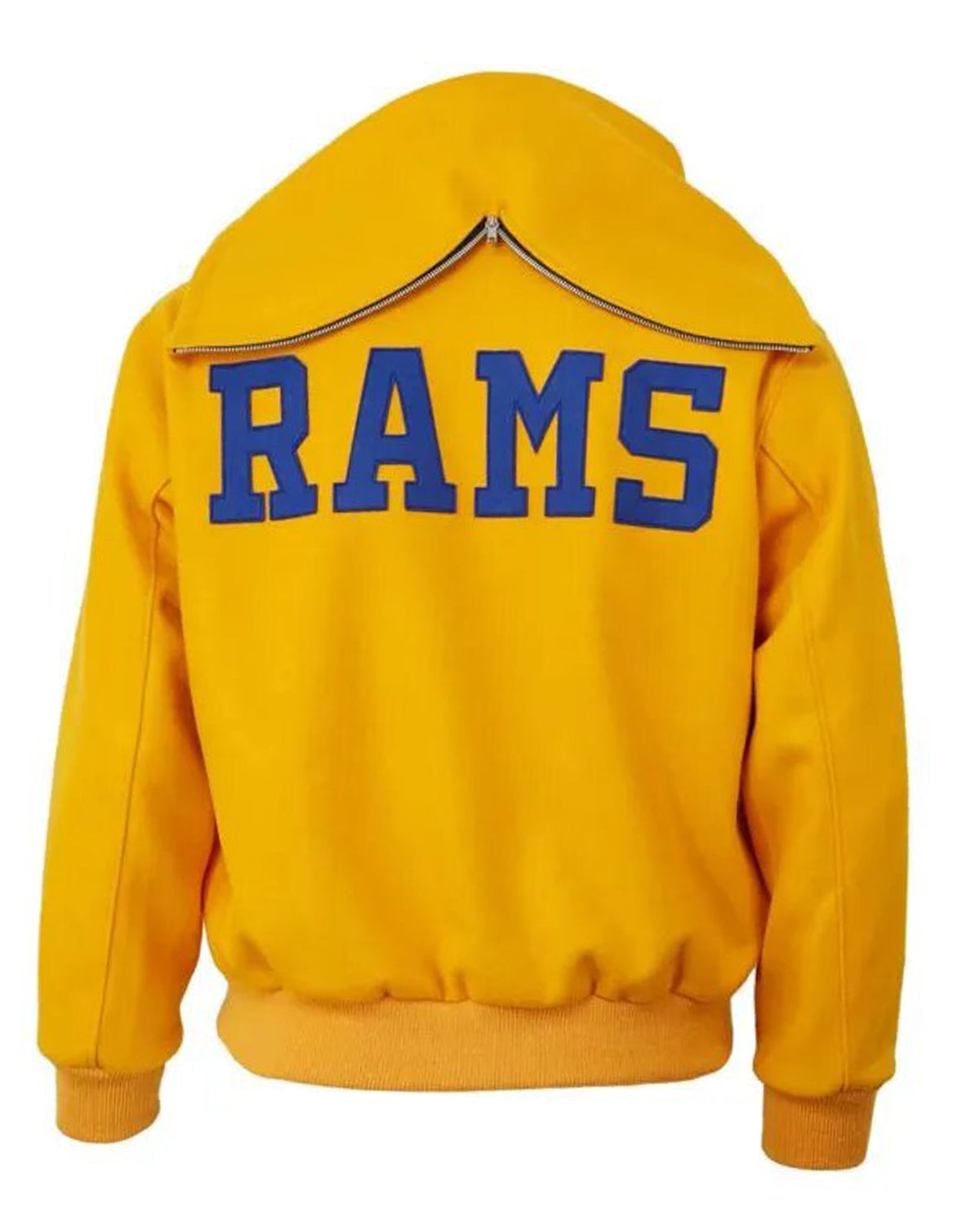 1950 LA Rams Yellow Hooded Jacket - Main product image
