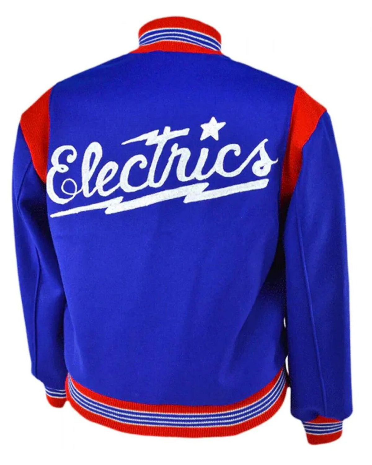 1954 Great Falls Electrics Varsity Blue Wool Jacket - Main product image