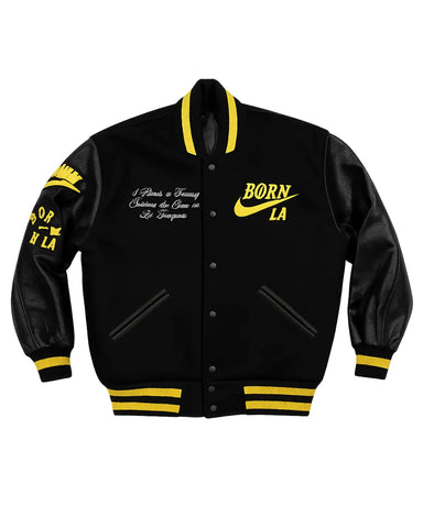 Born Raised Los Angeles Varsity Jacket - Main product image