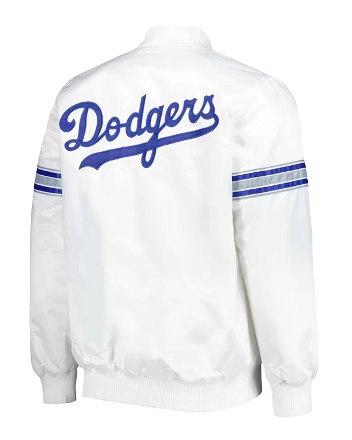 LA Dodgers White Power Forward Satin Jacket - Main product image