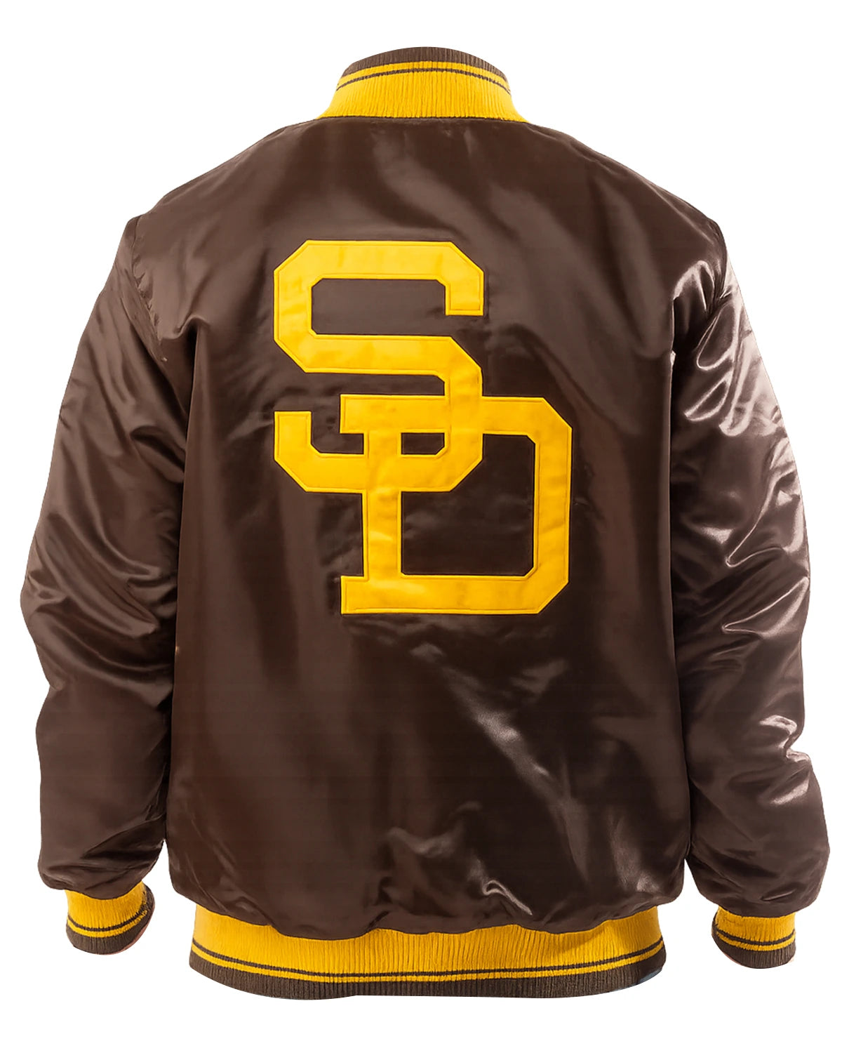 San Diego Padres Bomber Brown Jacket - Main product image