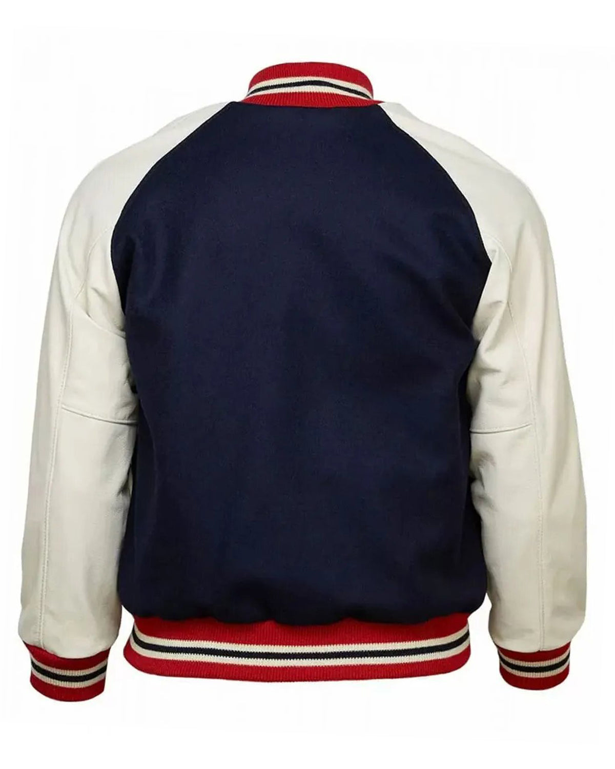 1927 NY Cuban Varsity Blue/White Jacket - Main product image