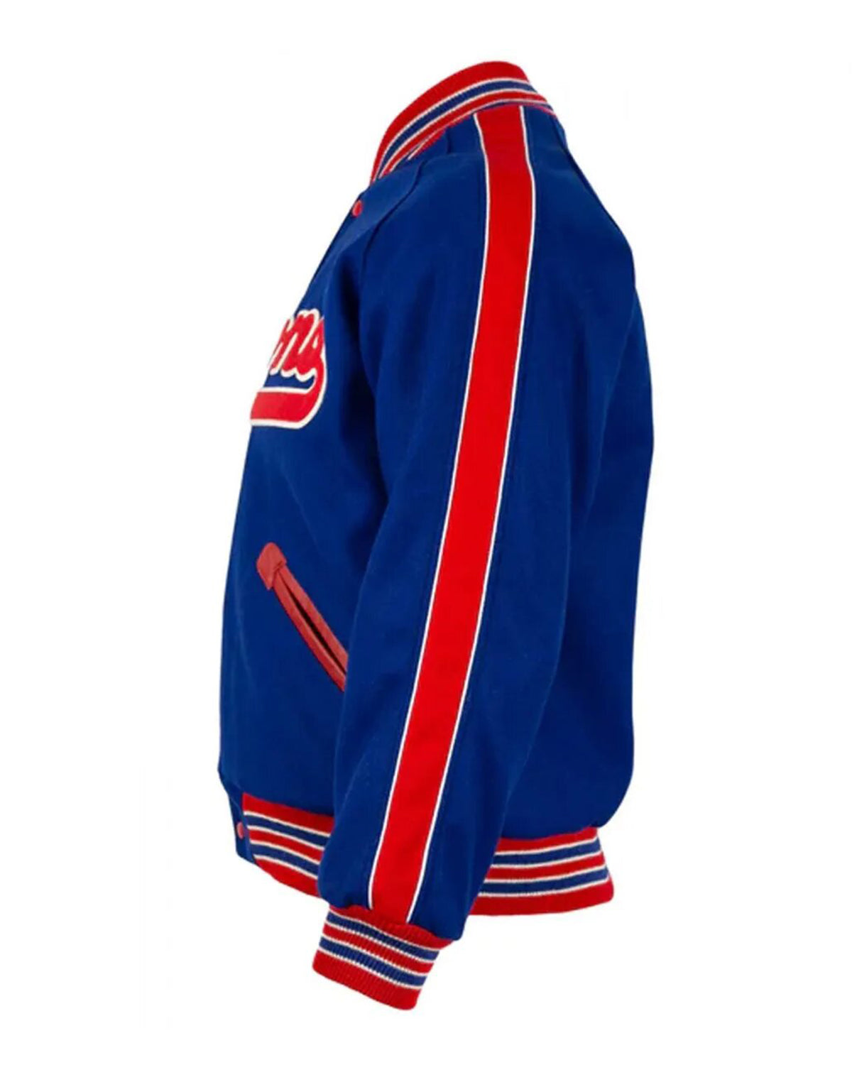1951 Indianapolis Clowns Varsity Royal Blue Jacket - Main product image