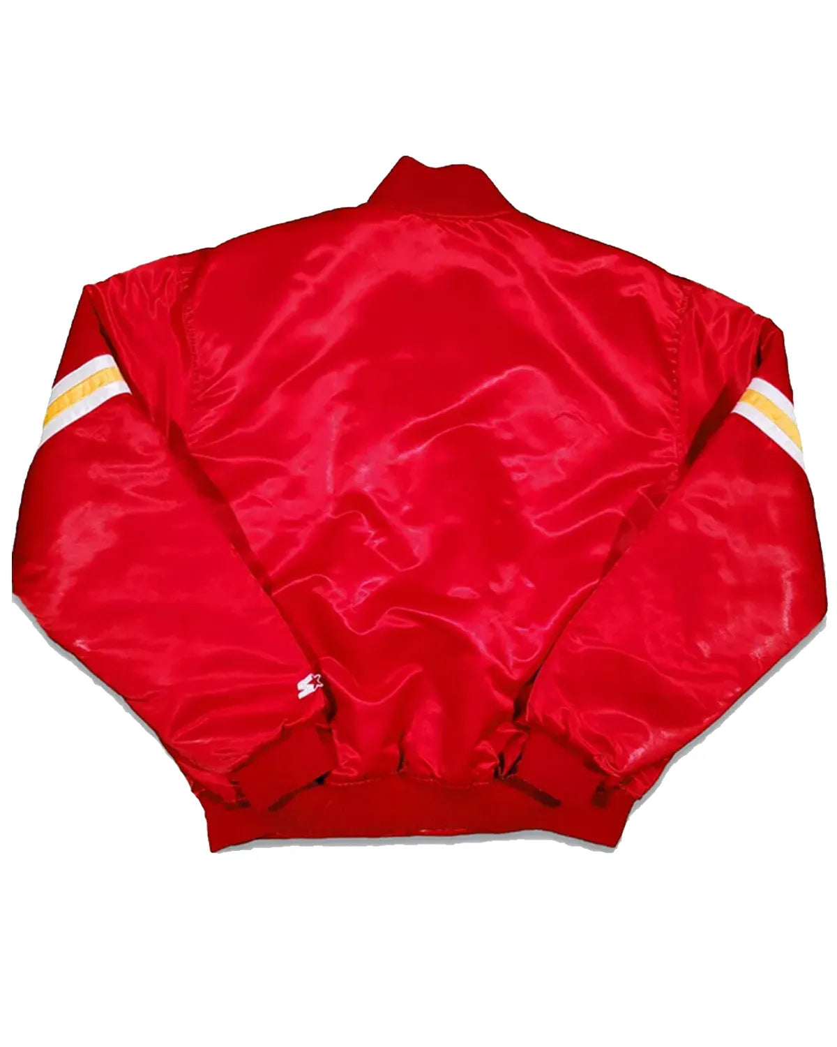 80s Kansas City Chiefs Satin Jacket - Main product image