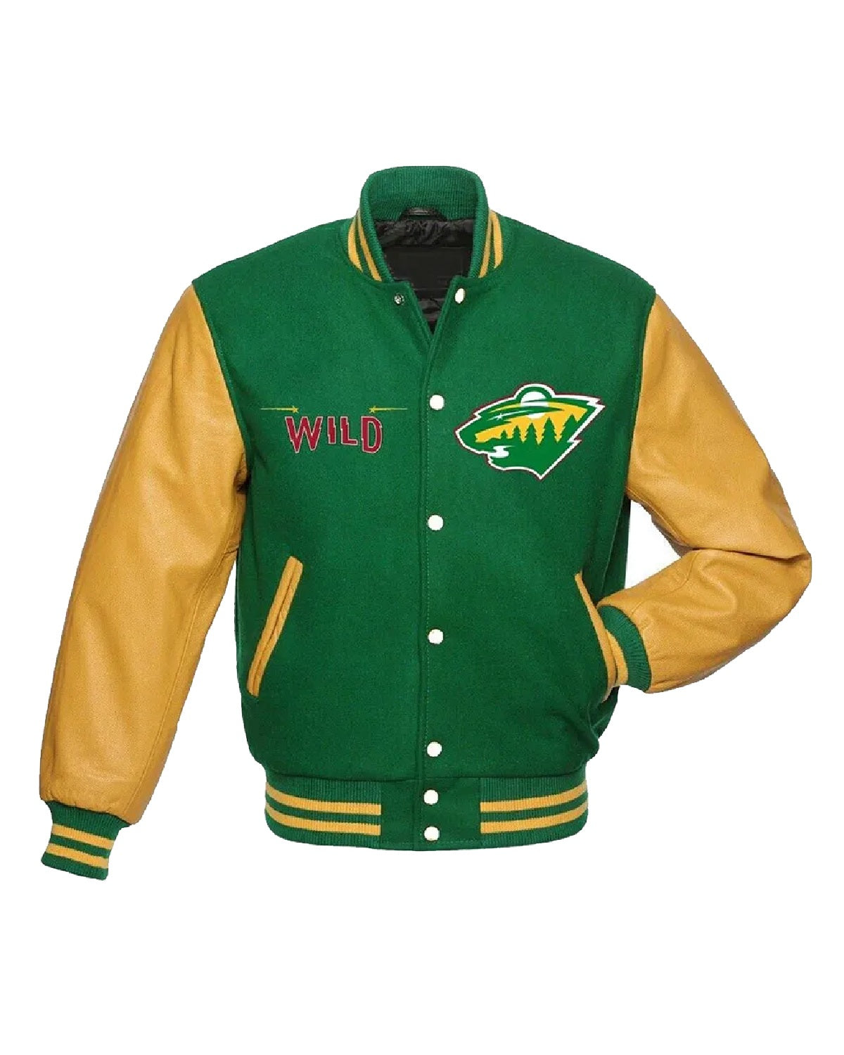 NHL Classic Minnesota Wild Varsity Jacket | Elite Jacket