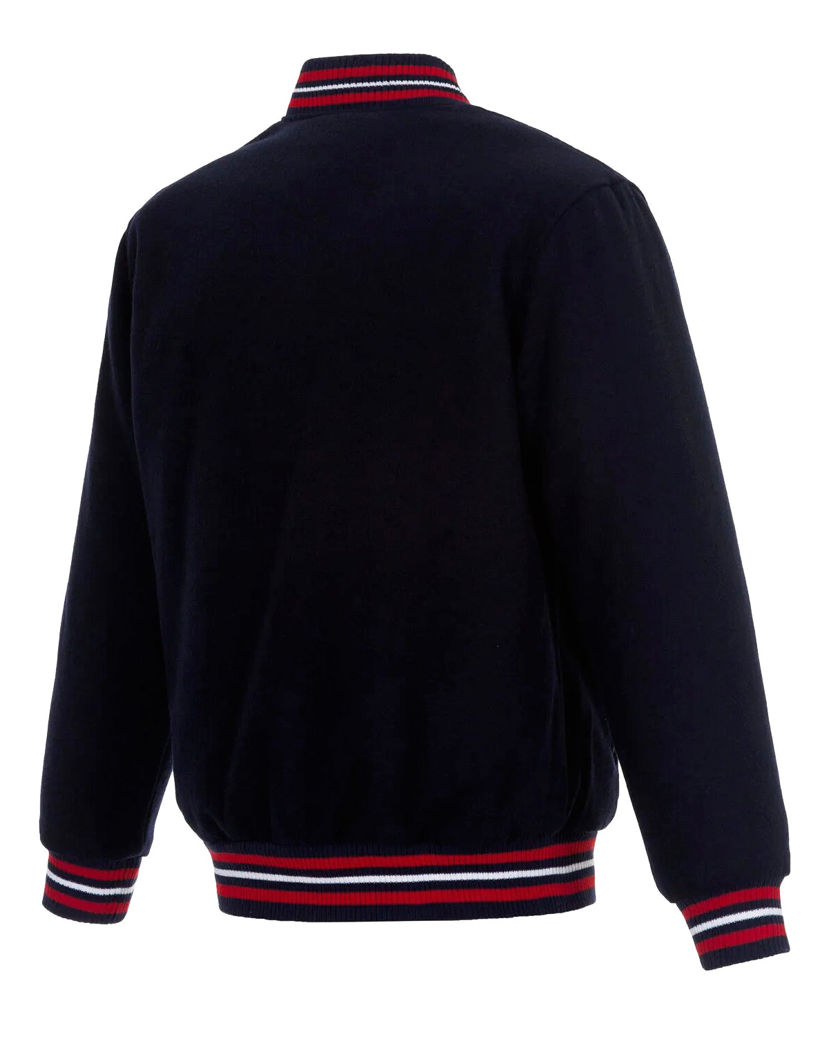 Tennessee Titans Bomber Navy Blue Wool Jacket